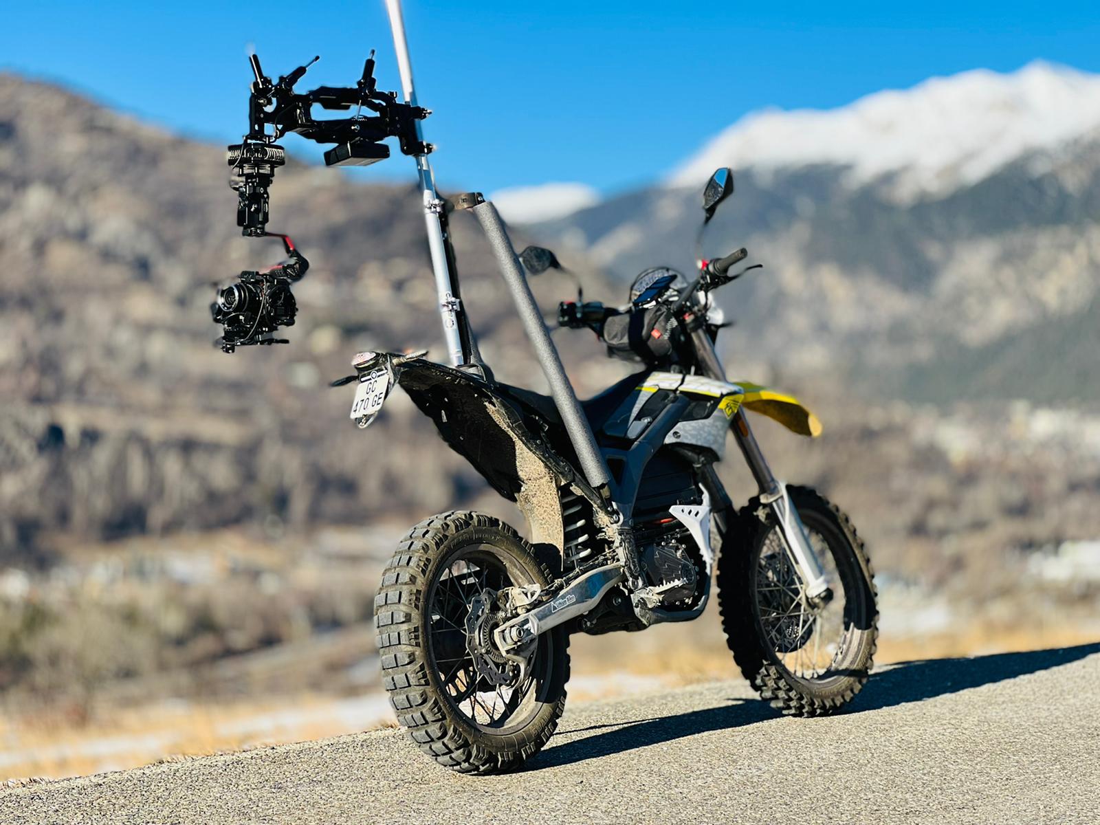 moto electrique video trail VTT outdoor