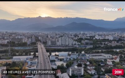 Reportage sur les pompiers de l&rsquo;Isère – 20h de France 2